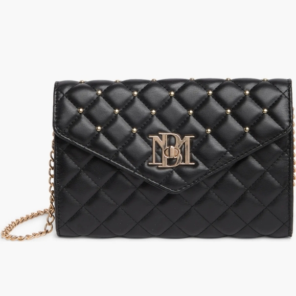 Badgley Mischka Handbags - Studded Diamond Quilt Crossbody Bag $129